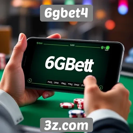 6gbet4: plataforma otimizada para dispositivos móveis